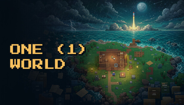 ONE (1) WORLD key art